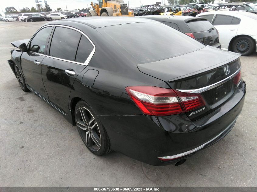 2017 HONDA ACCORD SEDAN SPORT - 1HGCR2F50HA039339