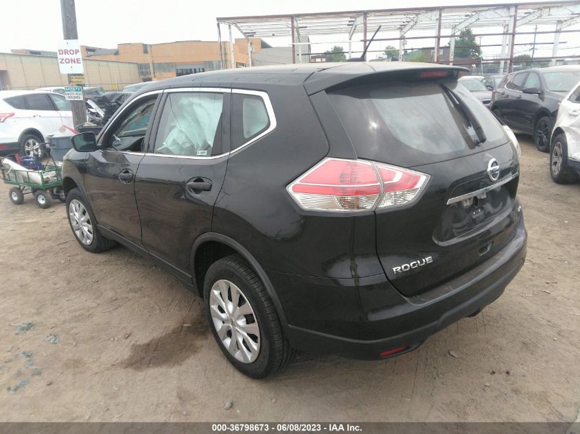 2016 NISSAN ROGUE S/SL/SV - KNMAT2MV4GP622244