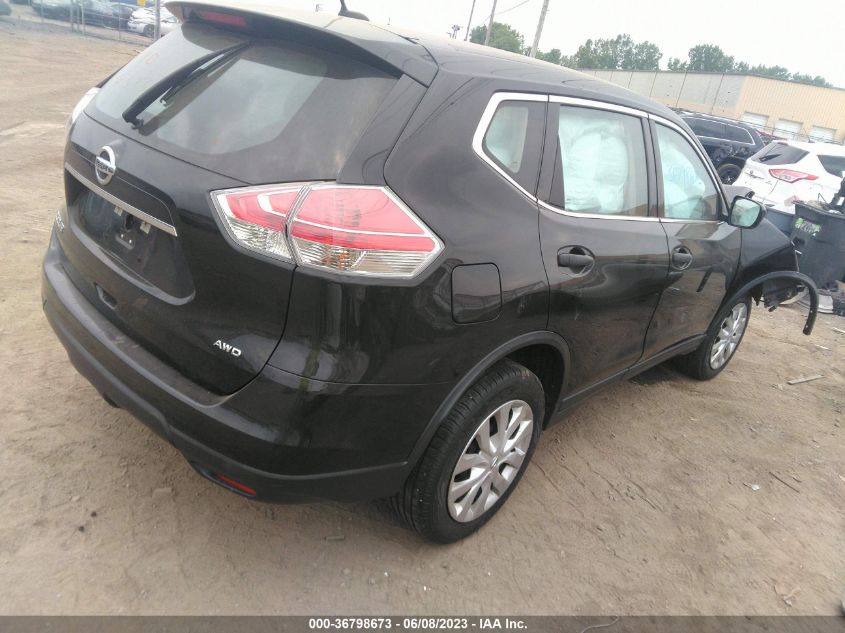 2016 NISSAN ROGUE S/SL/SV - KNMAT2MV4GP622244