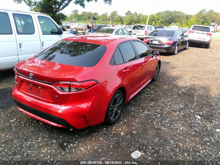 2020 TOYOTA COROLLA LE - 5YFEPRAE7LP016187