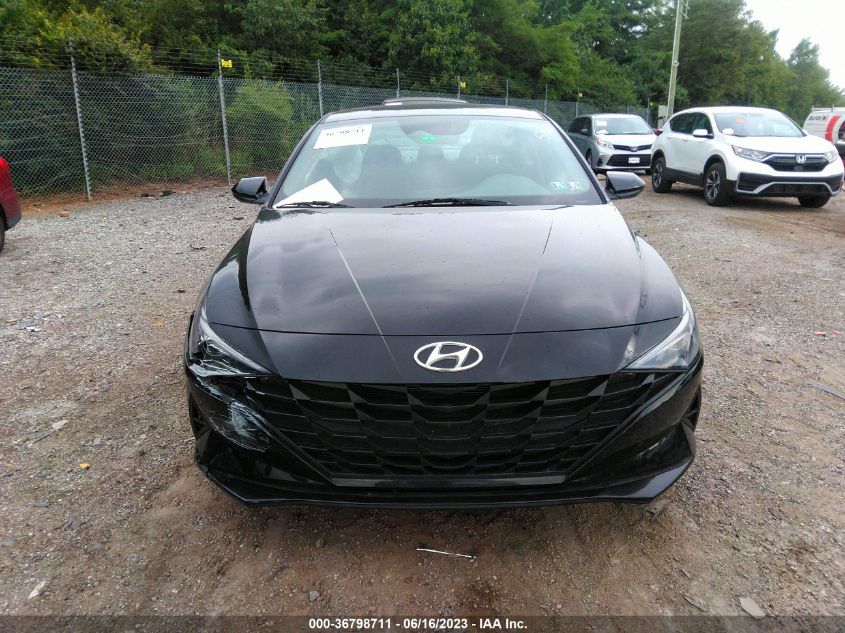 2021 HYUNDAI ELANTRA SEL - KMHLM4AG0MU105880