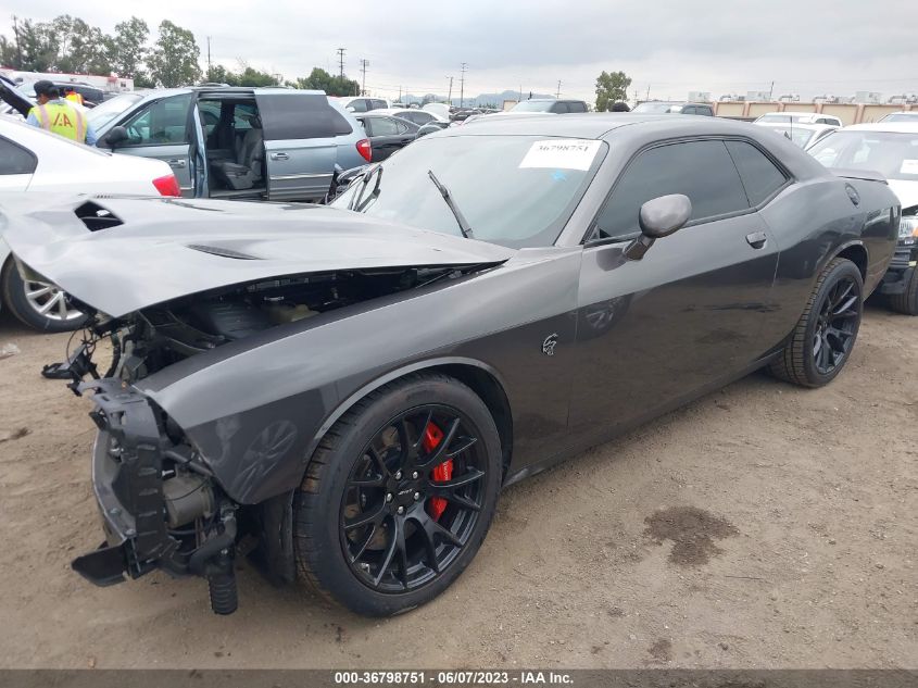 2016 DODGE CHALLENGER SRT HELLCAT - 2C3CDZC9XGH322851