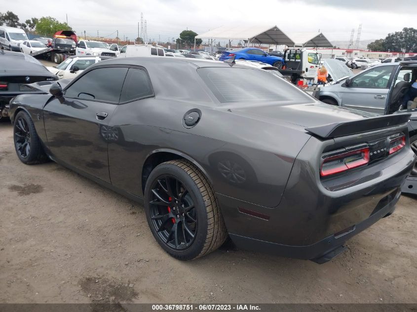 2016 DODGE CHALLENGER SRT HELLCAT - 2C3CDZC9XGH322851