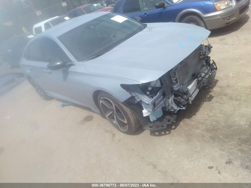 2022 HONDA ACCORD SEDAN SPORT - 1HGCV1F31NA013865