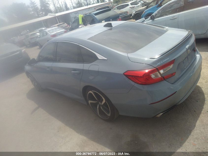 2022 HONDA ACCORD SEDAN SPORT - 1HGCV1F31NA013865