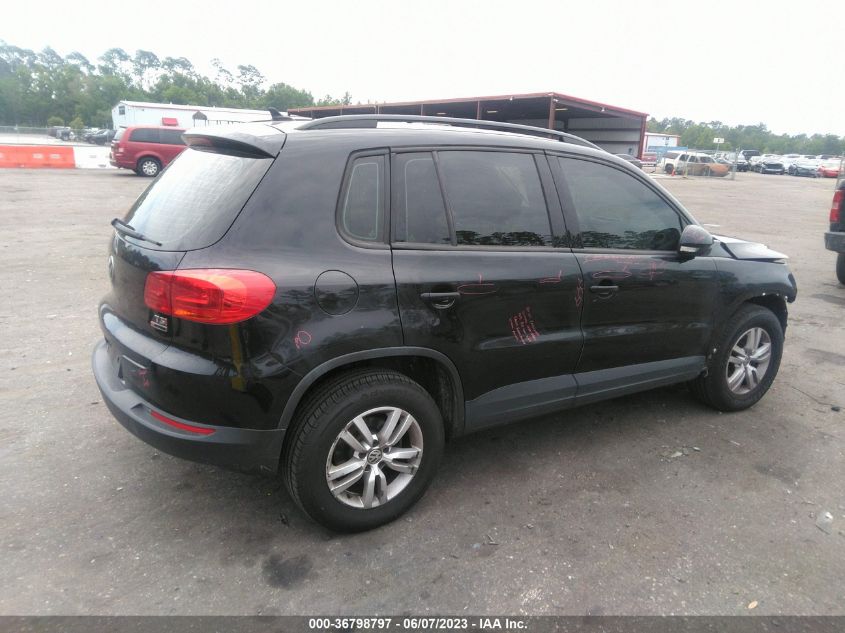 2017 VOLKSWAGEN TIGUAN S/LIMITED - WVGBV7AX1HK032756