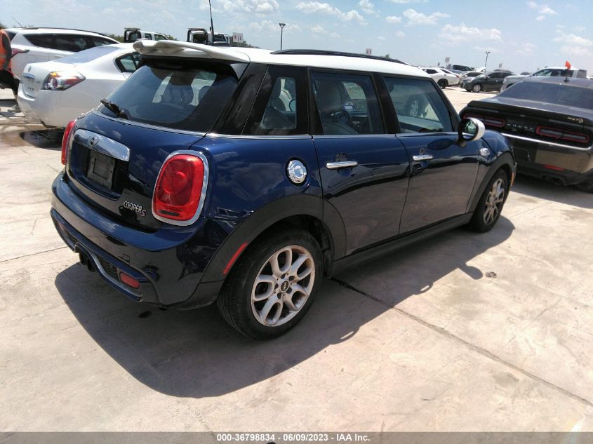 2016 MINI COOPER HARDTOP 4 DOOR S - WMWXU3C59G2D30407