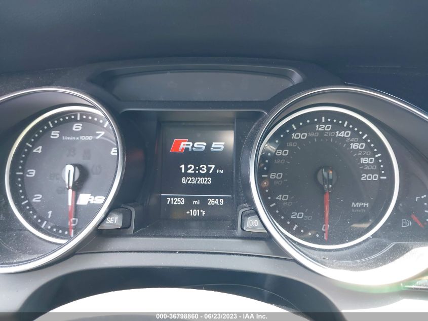 2013 AUDI RS 5 - WUAC6AFR5DA903125