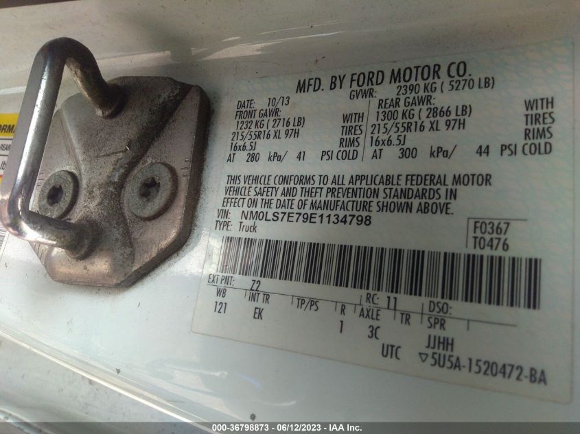 2014 FORD TRANSIT CONNECT XL - NM0LS7E79E1134798