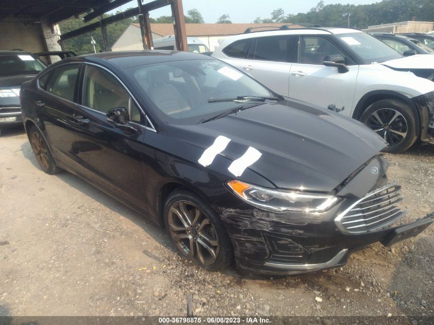 2019 FORD FUSION SEL - 3FA6P0CD0KR222888