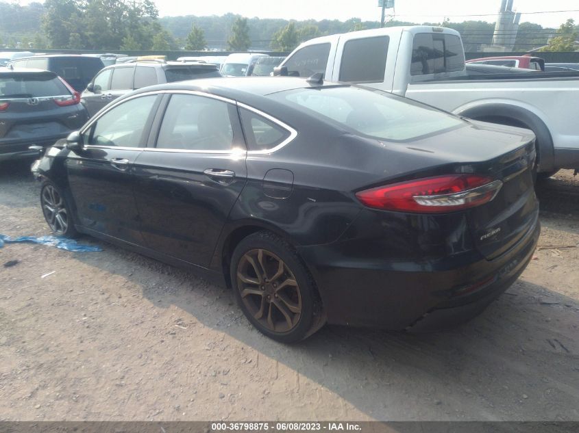 2019 FORD FUSION SEL - 3FA6P0CD0KR222888