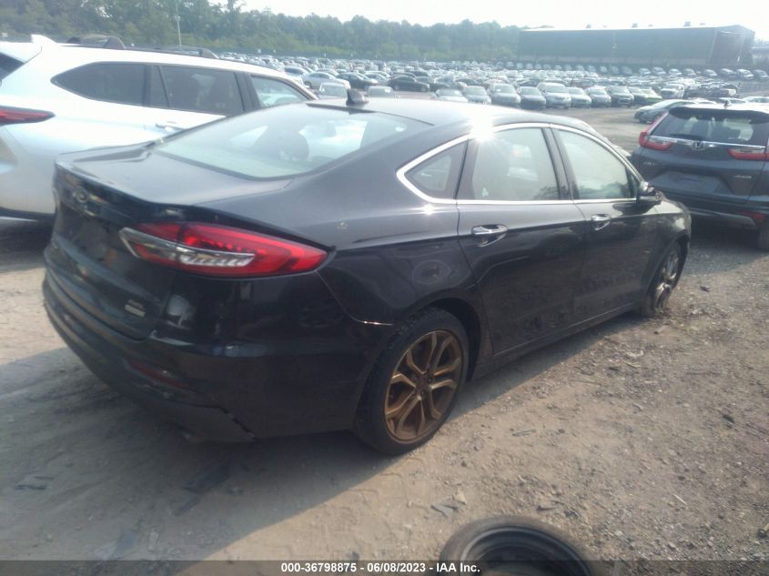 2019 FORD FUSION SEL - 3FA6P0CD0KR222888