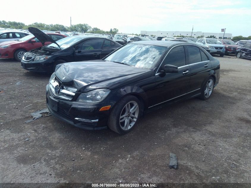 2013 MERCEDES-BENZ C-CLASS C 250 - WDDGF4HB8DR300645