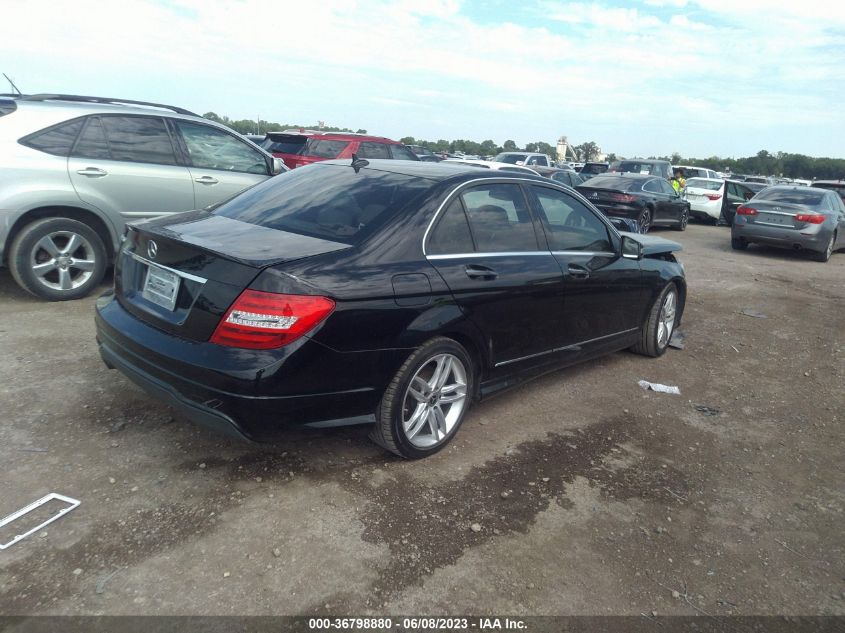 2013 MERCEDES-BENZ C-CLASS C 250 - WDDGF4HB8DR300645