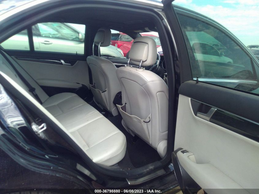 2013 MERCEDES-BENZ C-CLASS C 250 - WDDGF4HB8DR300645