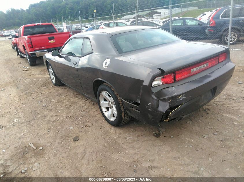 2013 DODGE CHALLENGER SXT - 2C3CDYAG3DH541884