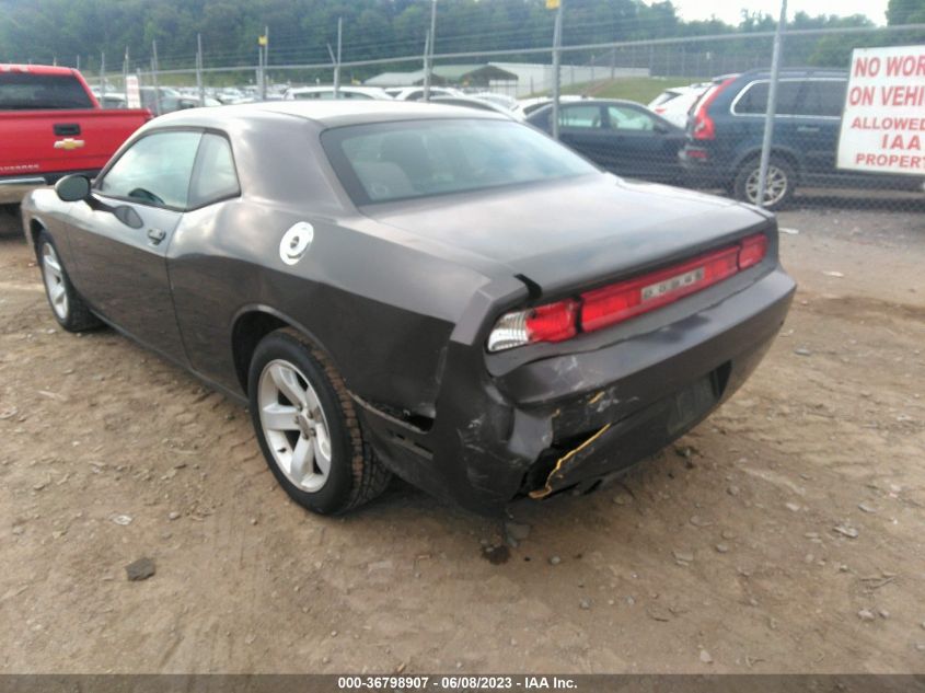 2013 DODGE CHALLENGER SXT - 2C3CDYAG3DH541884