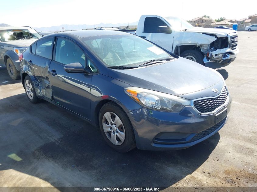 2016 KIA FORTE LX - KNAFX4A60G5536649