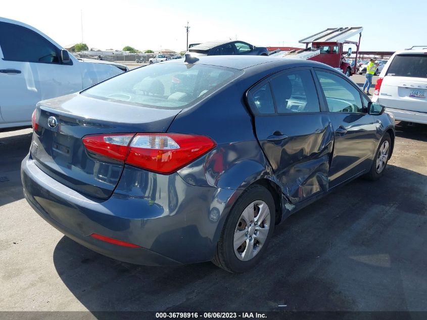 2016 KIA FORTE LX - KNAFX4A60G5536649