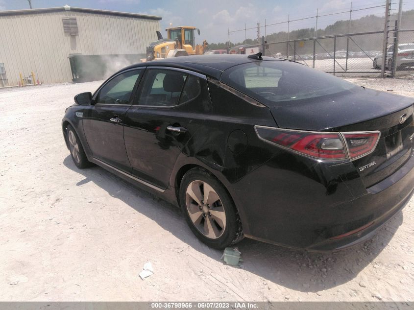 2016 KIA OPTIMA HYBRID - KNAGN4AB7G5091898