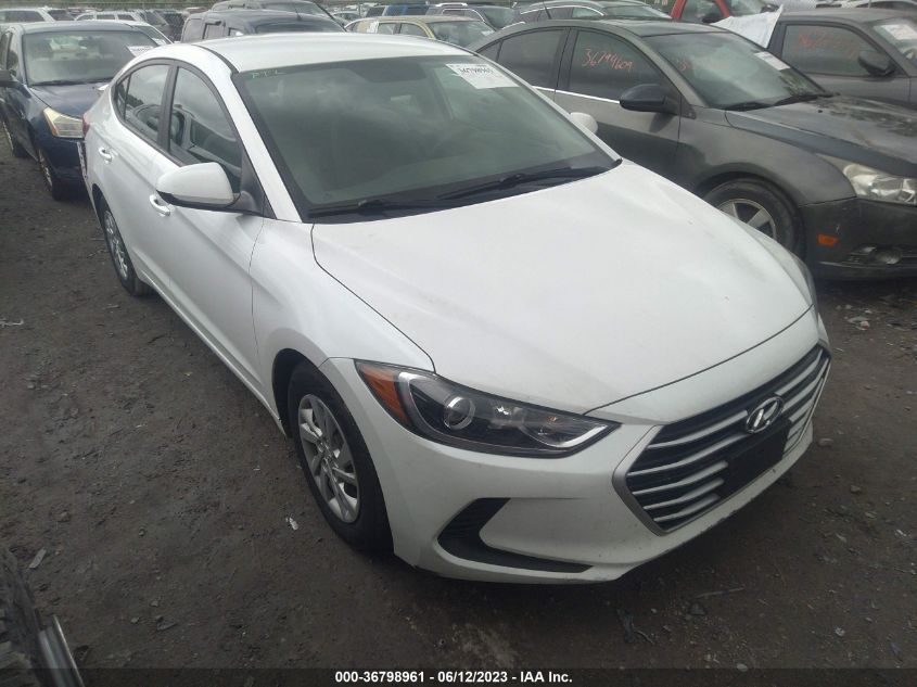 2017 HYUNDAI ELANTRA SE - 5NPD74LF3HH093552