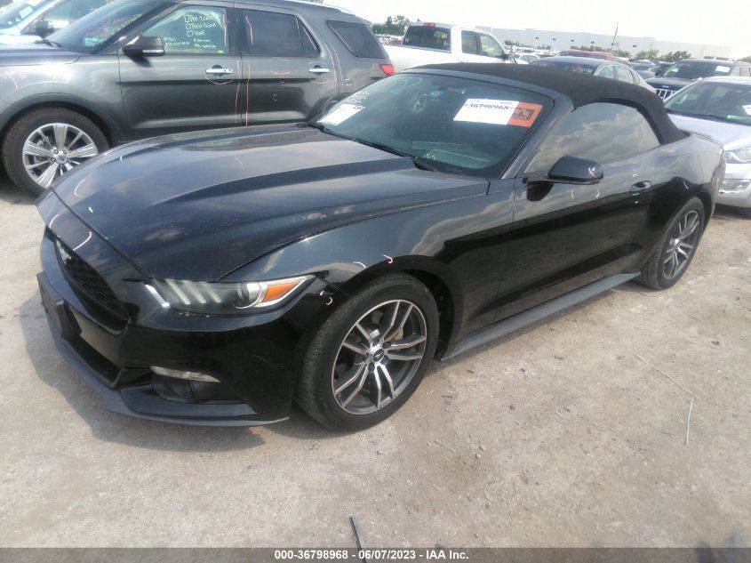 2016 FORD MUSTANG ECOBOOST PREMIUM - 1FATP8UH5G5238498
