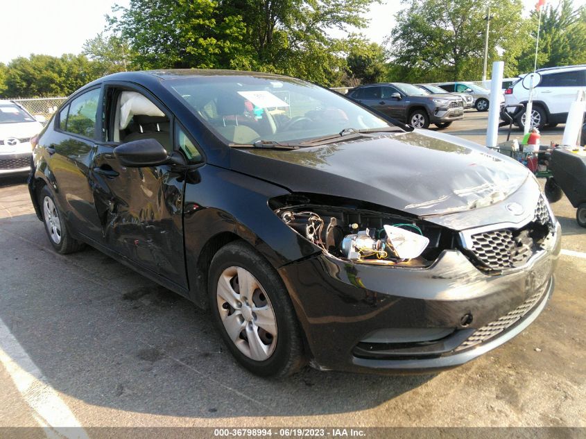 2016 KIA FORTE LX - KNAFK4A67G5524982