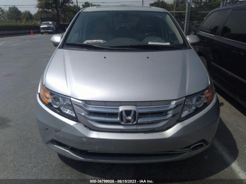 2014 HONDA ODYSSEY EX-L - 5FNRL5H61EB116689