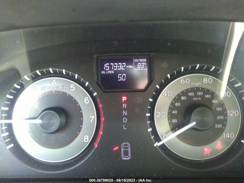 2014 HONDA ODYSSEY EX-L - 5FNRL5H61EB116689