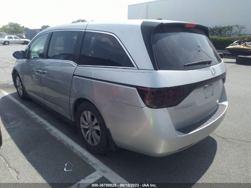 2014 HONDA ODYSSEY EX-L - 5FNRL5H61EB116689
