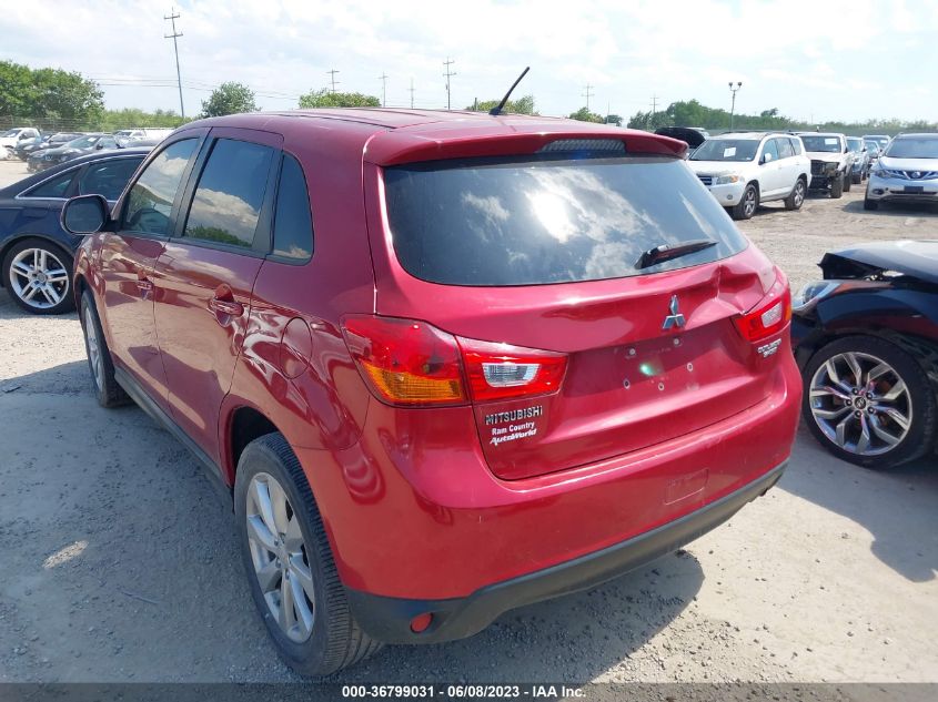 2015 MITSUBISHI OUTLANDER SPORT ES - 4A4AP3AU3FE054481