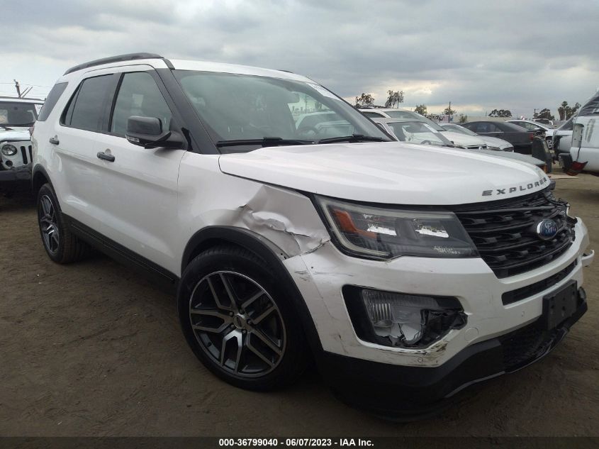 2017 FORD EXPLORER SPORT - 1FM5K8GT6HGC77135