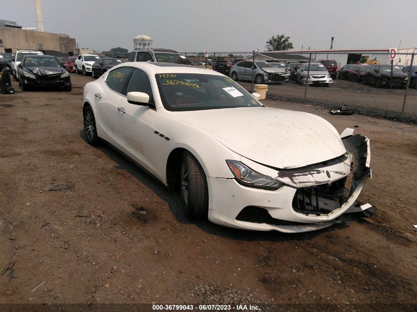 2014 MASERATI GHIBLI S Q4 - ZAM57RTA9E1126476