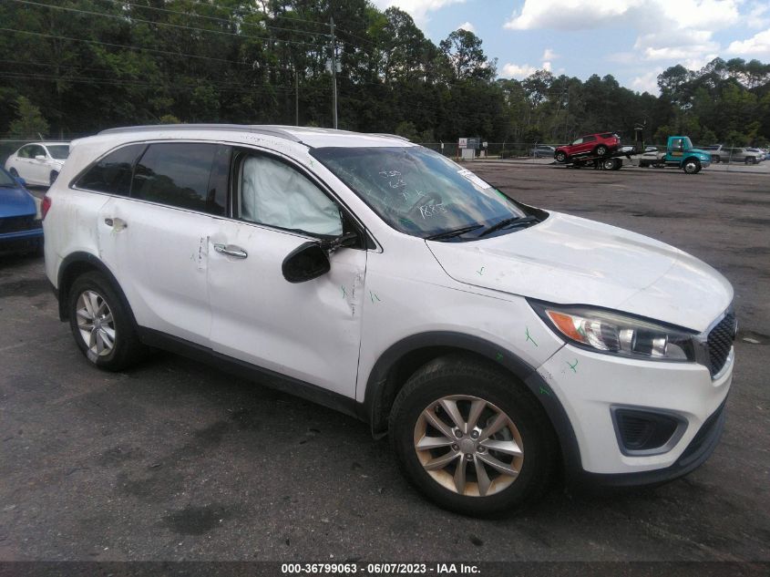 2016 KIA SORENTO LX/L - 5XYPG4A31GG167885