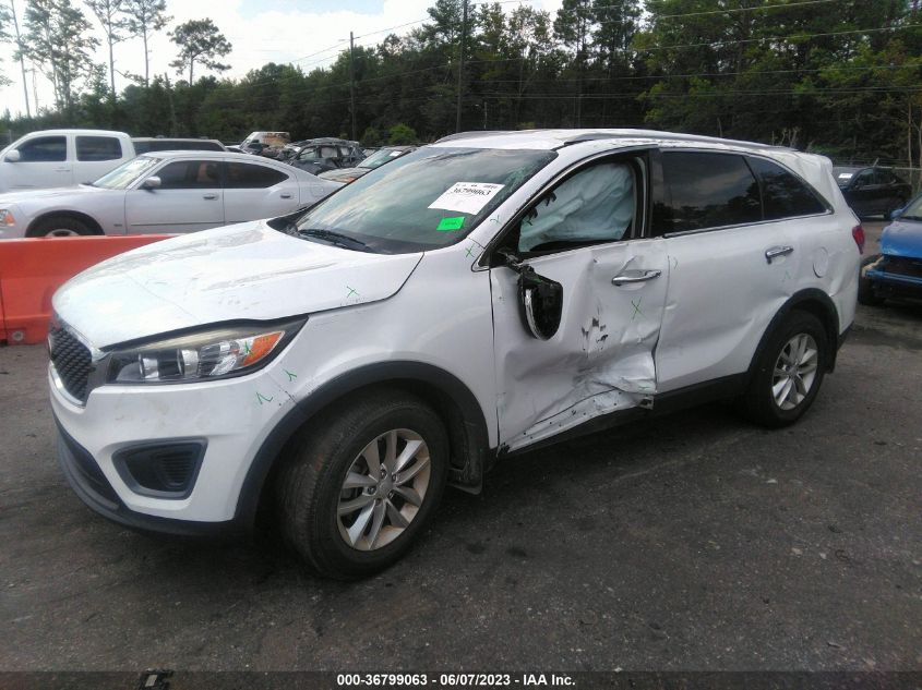 2016 KIA SORENTO LX/L - 5XYPG4A31GG167885