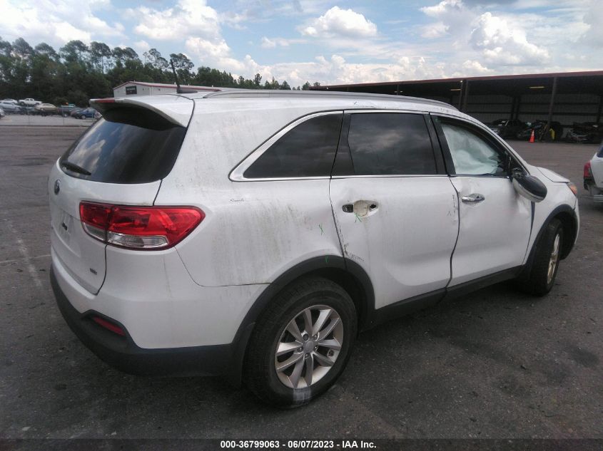 2016 KIA SORENTO LX/L - 5XYPG4A31GG167885