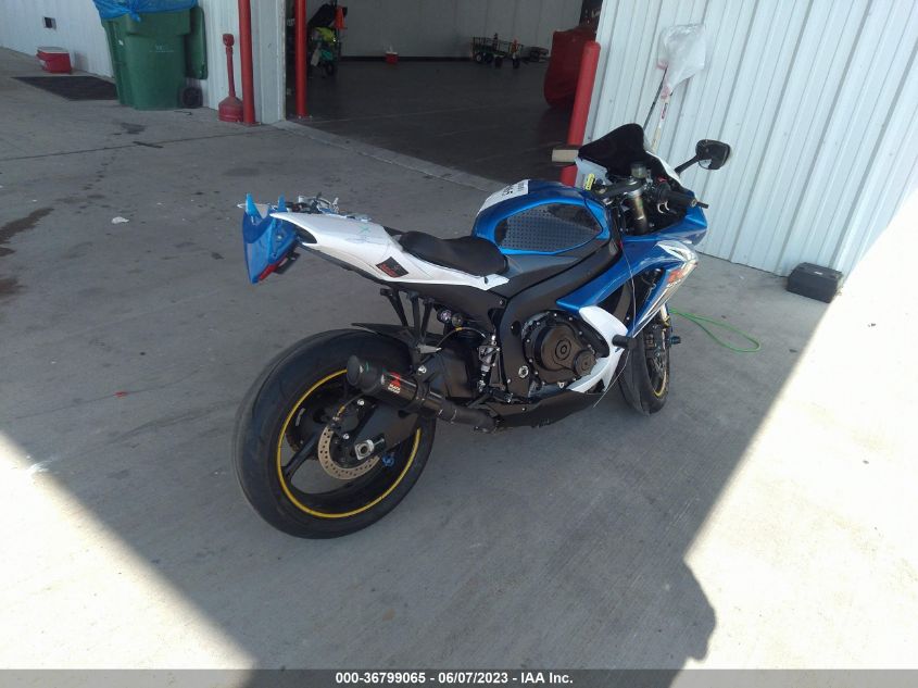 2009 SUZUKI GSX-R750 - JS1GR7LAX92100765