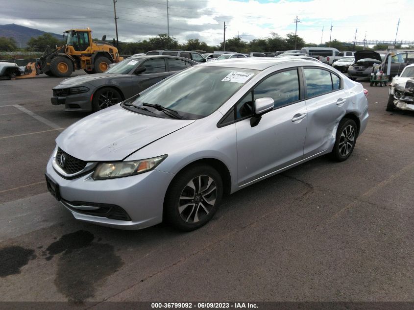 2014 HONDA CIVIC SEDAN LX - 2HGFB2F51EH529707