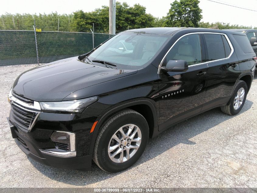 2023 CHEVROLET TRAVERSE LS - 1GNEVFKW0PJ182922