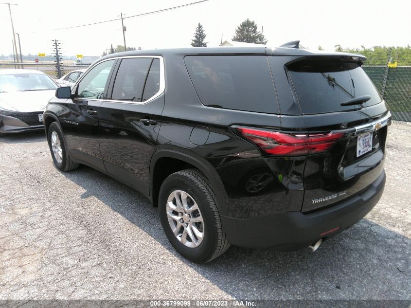 2023 CHEVROLET TRAVERSE LS - 1GNEVFKW0PJ182922