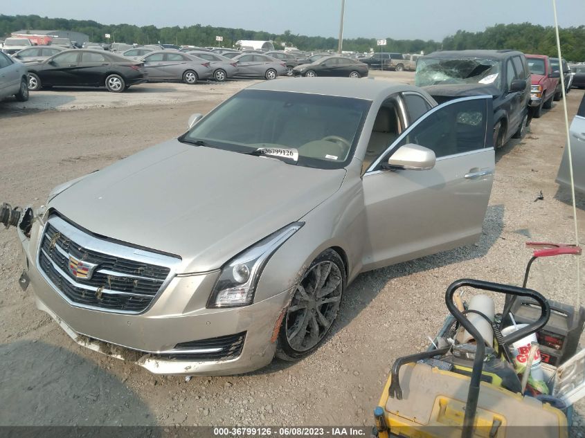 2015 CADILLAC ATS SEDAN LUXURY AWD - 1G6AH5RX6F0132783