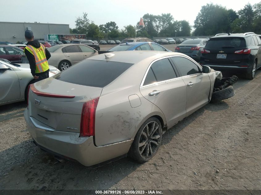 2015 CADILLAC ATS SEDAN LUXURY AWD - 1G6AH5RX6F0132783