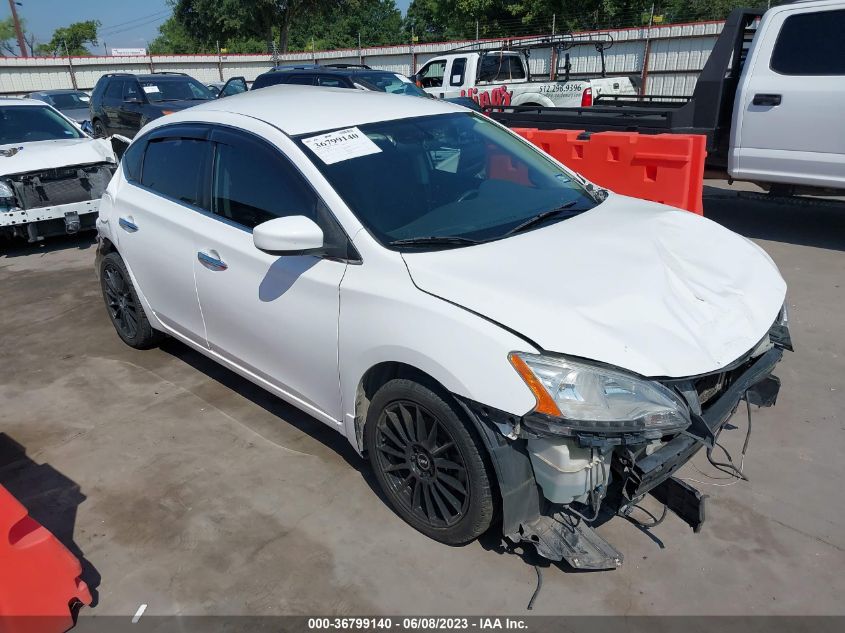 2015 NISSAN SENTRA SR/SL/S/SV/FE+ S - 3N1AB7AP0FY244090