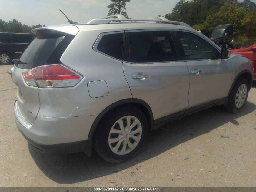 2016 NISSAN ROGUE S/SL/SV - KNMAT2MV5GP676538