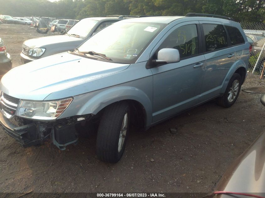 2013 DODGE JOURNEY SXT - 3C4PDCBG0DT636988