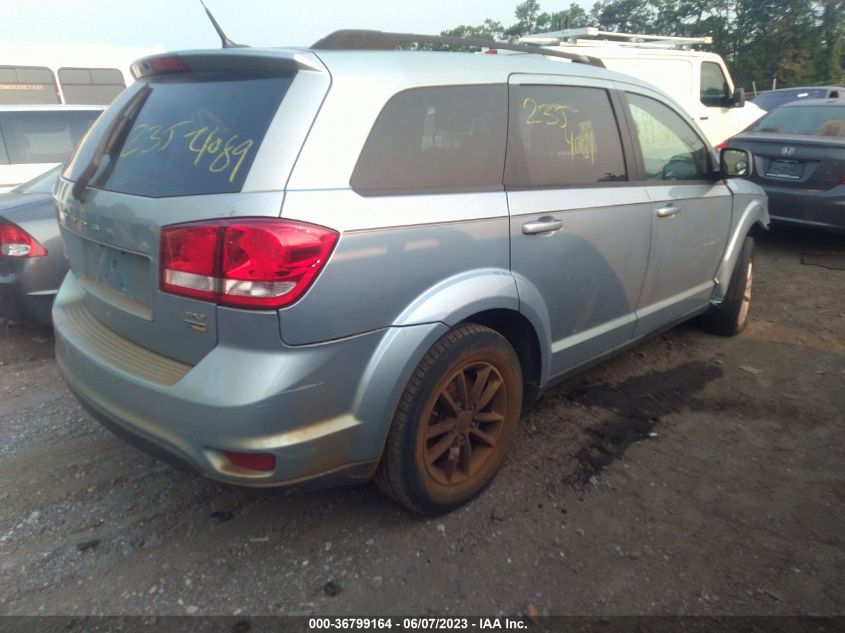 2013 DODGE JOURNEY SXT - 3C4PDCBG0DT636988
