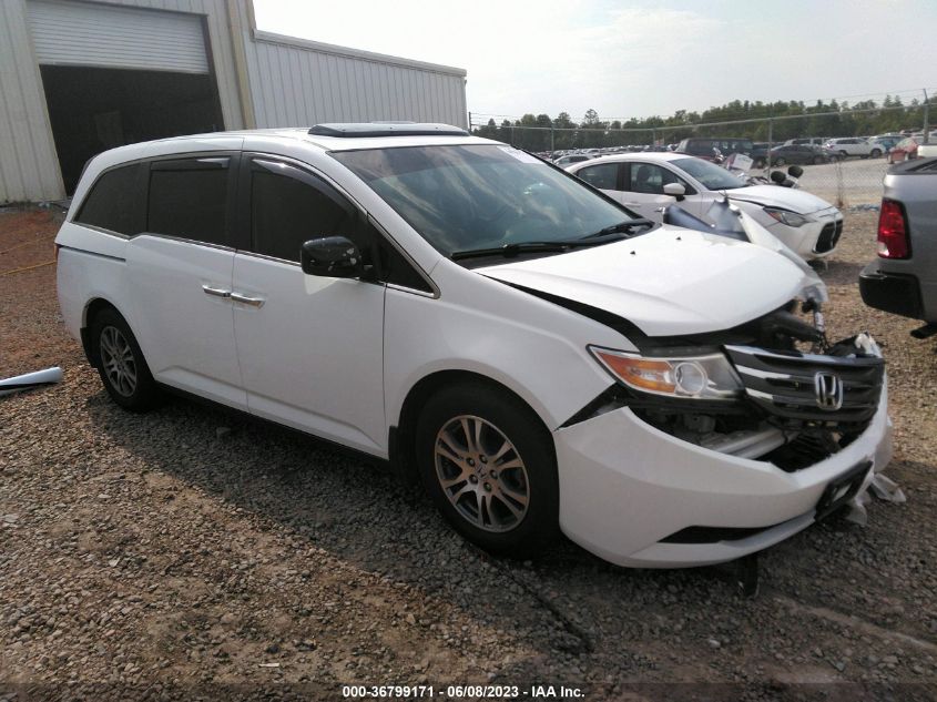 2013 HONDA ODYSSEY EX-L - 5FNRL5H61DB049235
