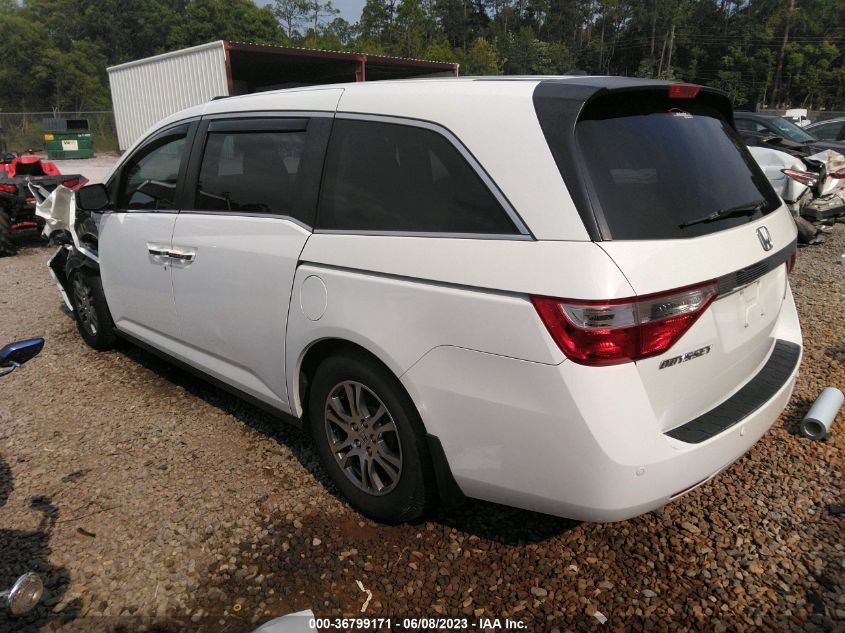 2013 HONDA ODYSSEY EX-L - 5FNRL5H61DB049235