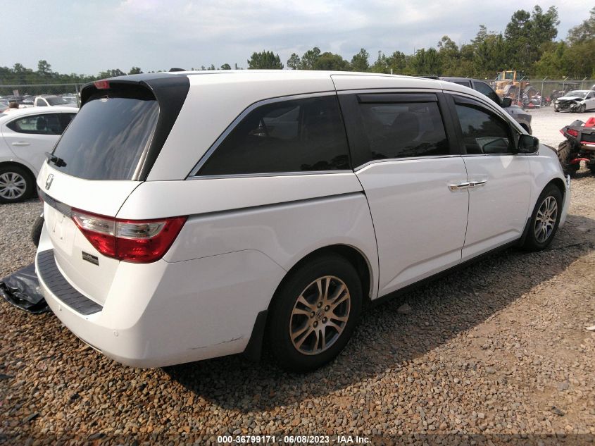 2013 HONDA ODYSSEY EX-L - 5FNRL5H61DB049235