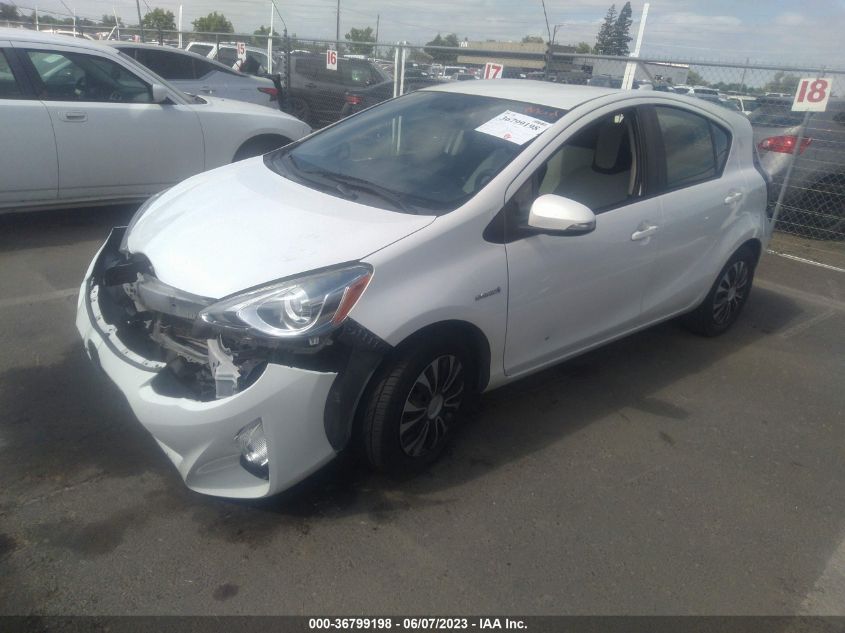 2015 TOYOTA PRIUS C ONE/TWO/THREE/FOUR - JTDKDTB37F1109158